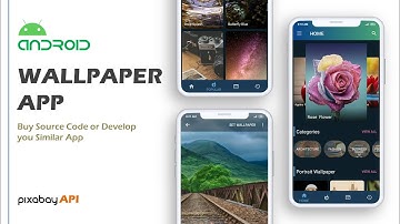 Wallpaper App Demo | Pixabay API | Android