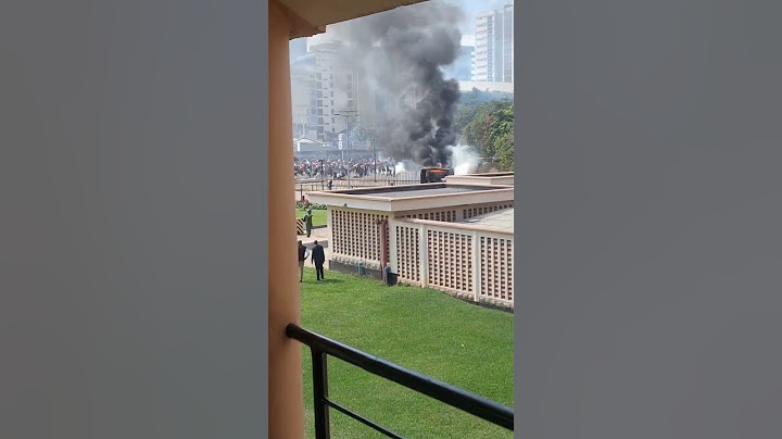 Section of National Parliament Buildings Set on Fire. Gen-Zs Rejecting Finance Bill 2024
