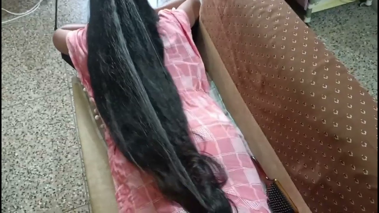 hair play by client// #longhairchallenge #longhairgoals #longhair #hairplay #jhumkibuny #haircare