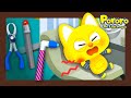 Brush your teeth with rody  going to the dentist  healthy habits for kids  pororo english