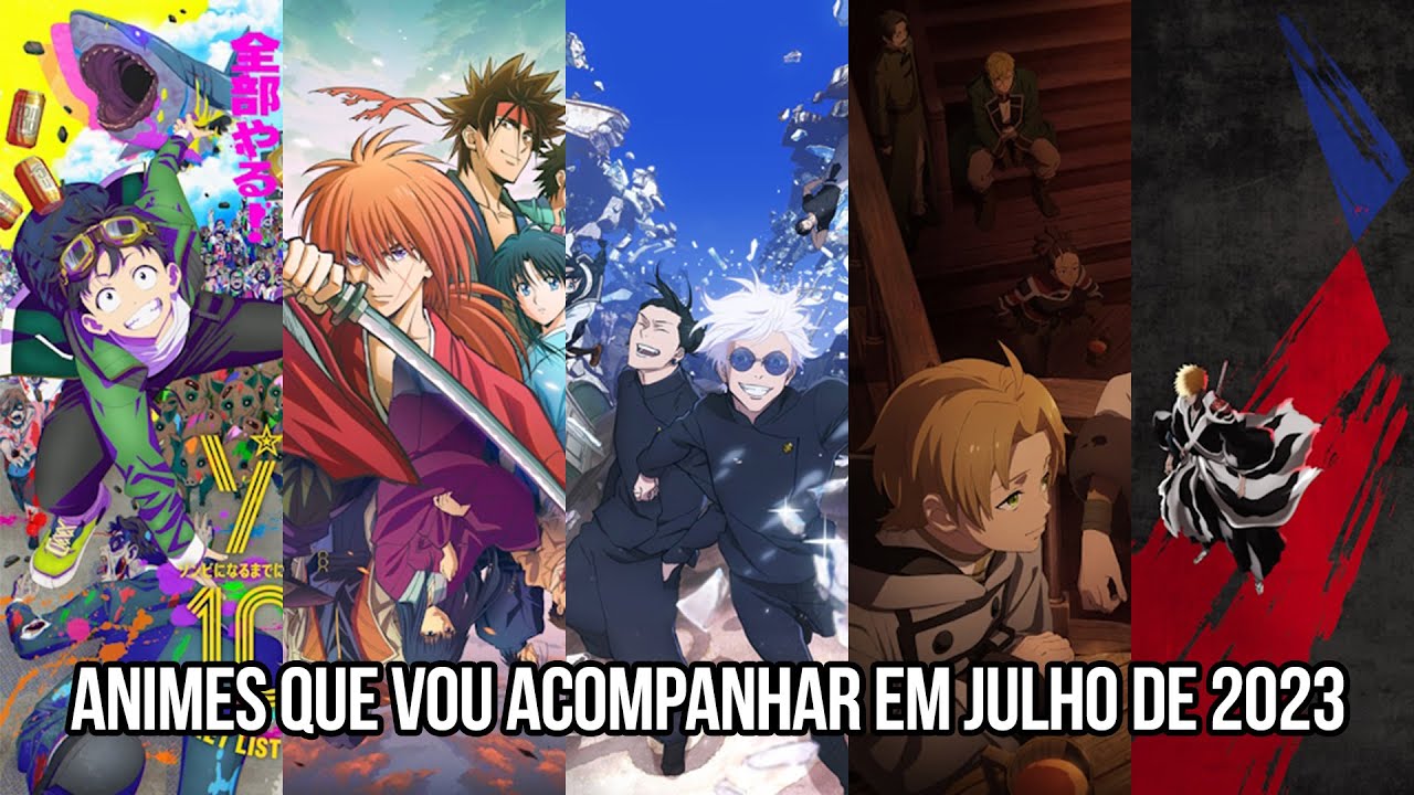 Novidades de Animes da Netflix em Julho de 2023.