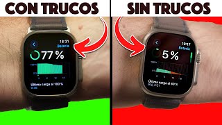 Cómo conseguí (casi) DUPLICAR LA BATERÍA de mi Apple Watch | +10 trucos