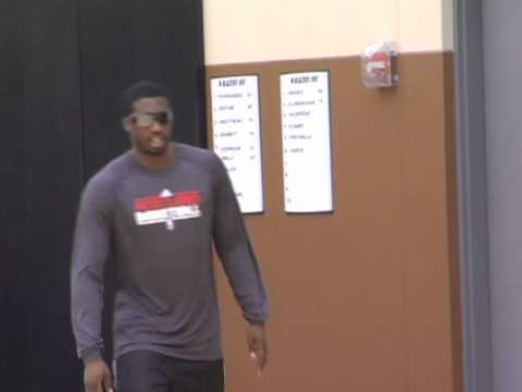 Wesley Matthews' Three Goggles