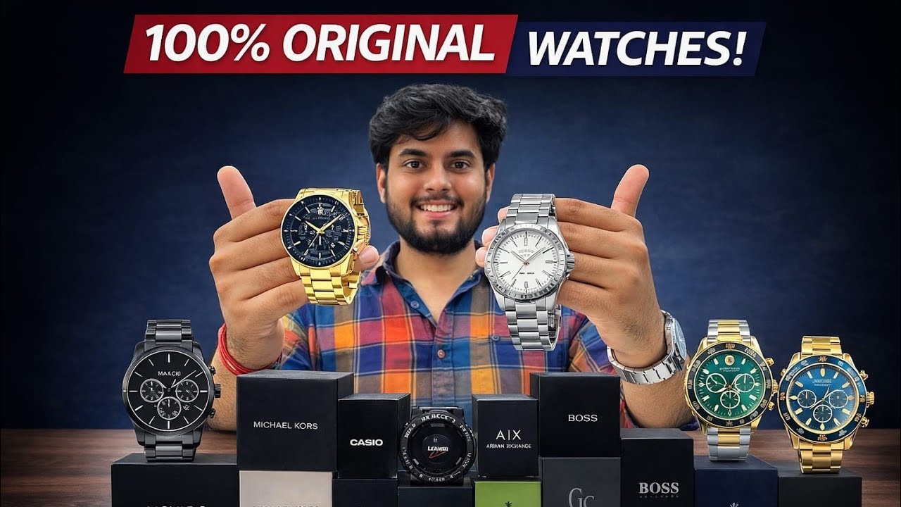 High end Luxury Collection 😱 Watches Luggages Belts n more Unseen Accessories in Cheapest Price