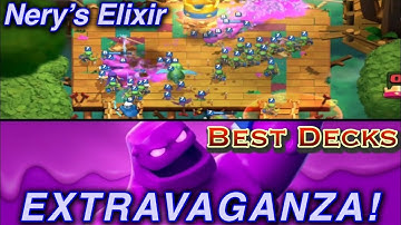 Nery’s Elixir Extravaganza Best Decks Elixir Golems Clash Royale #clashroyale