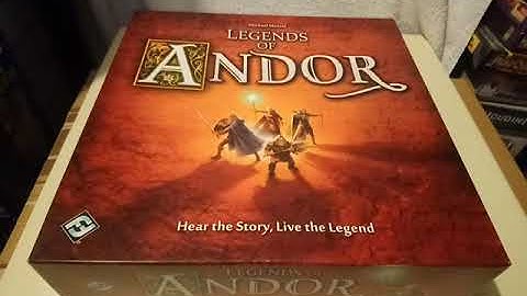 LEGENDS OF ANDOR Board Game Box 04.04.20