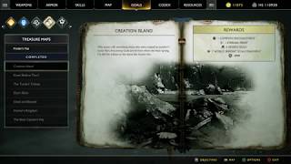 God Of War Creation Island Treasure Guide