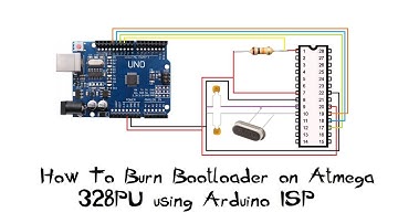 How To Burn Bootloader on Atmega 328PU using Arduino ISP (Part1)