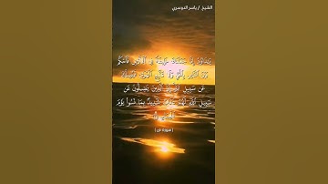 سورة ص من آية 26 إلى آية 27 بصوت الشيخ ياسر الدوسري♥♥