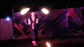 Rainbow Serpent 2015 - Kiwamu Miyakubo - fire poi