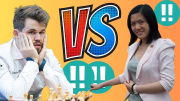Perfect chess game 128 Magnus Carlsen vs Hou Yifan