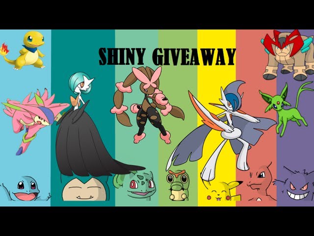 GIVEAWAY] #7 The King and Queen / SHINY BR Gallade and Gardevoir :  r/PokeMoonSun