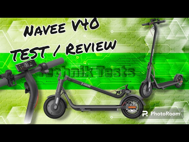 Navee V40 Review / Test / E Scooter mit Straßenzulassung / letzte Meile 