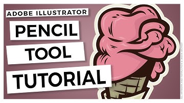 Adobe Illustrator Tutorial: Pencil Tool Tutorial
