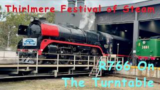 Thirlmere Festival of Steam -  R766 On The Turntable