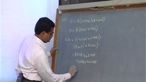 Subbiah Pandian   Mechanical Universe Part 36 Vector Fields and Hydrodynamics 7 in Tamil