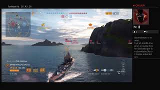 We Play World Of Warships Legends PS4 Prof Gaming Tallking English Danish Polish