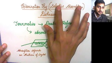 Polarisation by Selective Absorption (Dichroism) and Polaroids