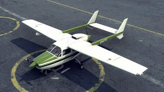 First look at the Carenado Cessna 337 Skymaster in Microsoft Flight Simulator