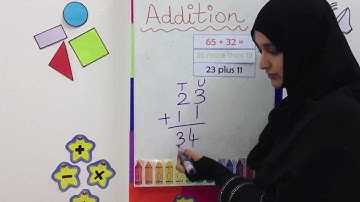 (Urdu) Math - Adding 2 Digit Numbers - For Kids - Sparkles Online School (Hindi) اردو
