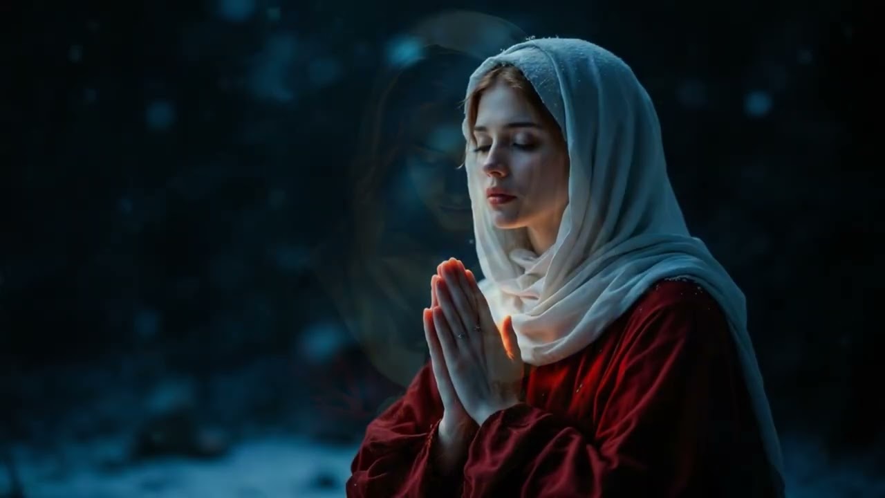 Sacred Rest in the Night 🌙 Gentle Gregorian Chant with Female Voice for Sleep