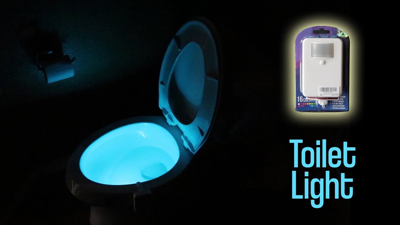 LumiLux Toilet Light Review & Demonstration 