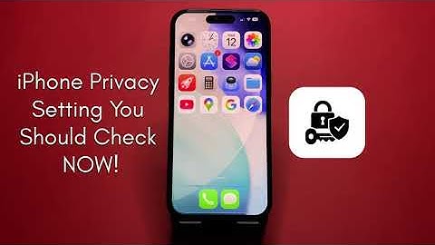 iPhone Privacy Setting You Should Check NOW (Research Sensor & Usage Data)