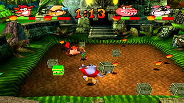 Crash Bash - Jungle Bash Platinum Relic