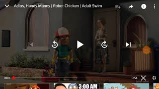 My Reaction 202: Adios, Handy Manny | Robot Chicken | Adult Swim