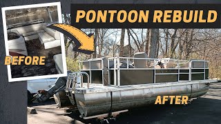 Pontoon boat restoration project | Part 1
