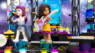 Мульт LEGO Friends Pop Star Сцена