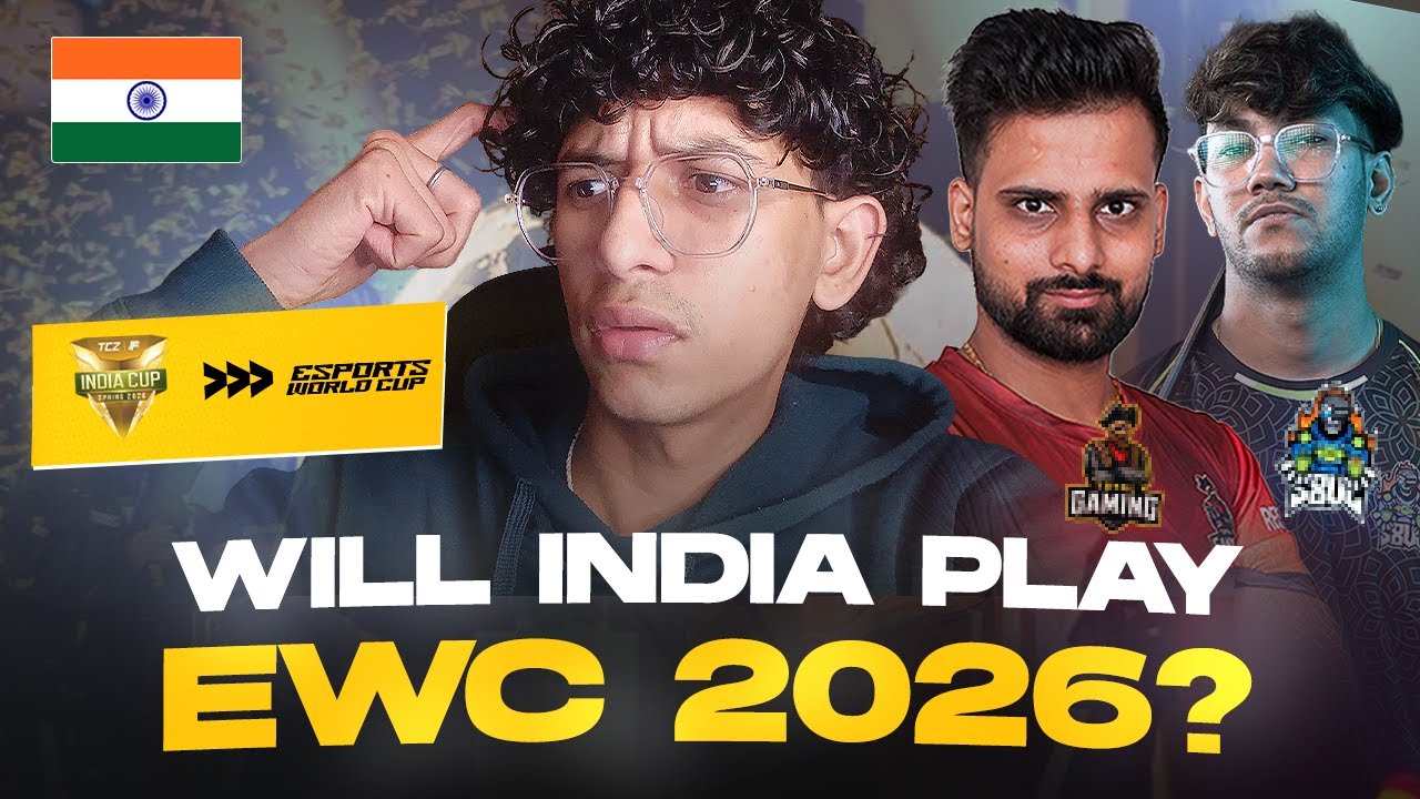 3 Slots in EWC? All about India's Slots in Esports World Cup 2026!