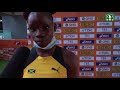 TINA CLAYTON FINISHED 1ST  IN THE WOMENS 100M FINAL AT THE WORLD U20 CHAMPS IN KENYA