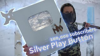 YouTube Silver Play Button. Распаковка и модернизация серебряной кнопки ютуб.