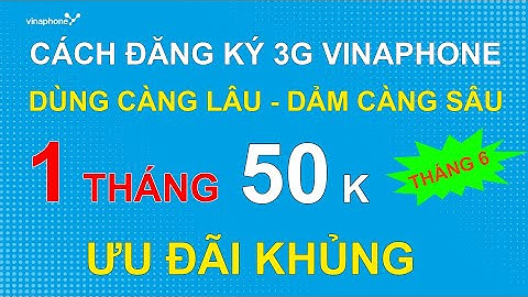 Hướng dẫn đăng ký 3g vina