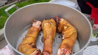 видео: Съедаются даже кости!!!Говяжьи ноги по узбекски в мантоварке.Узбекистан. картинка: Съедаются даже кости!!!Говяжьи ноги по узбекски в мантоварке.Узбекистан.