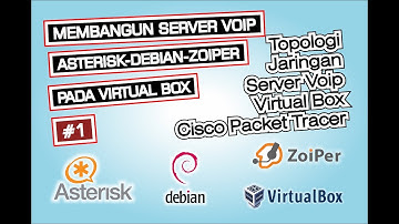 Membangun Server VOIP dengan Asterisk-Debian-Zoiper pada Virtual Box #1