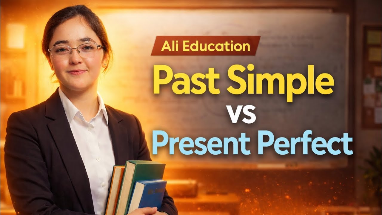 🇬🇧 Past simple VS Present perfect | Teacher Diyora | Ali education