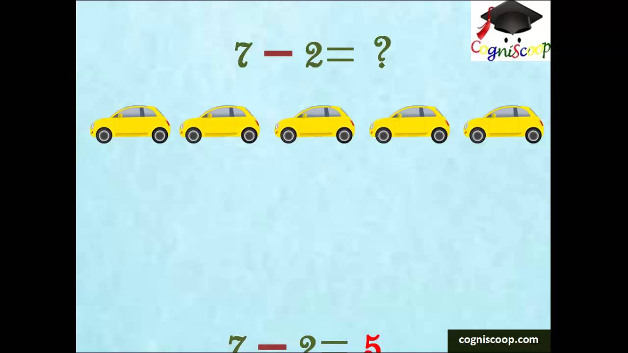Subtraction for Kindergarten - YouTube