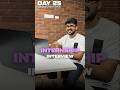 Internship Crack Kaise Karein? 💼 | What Recruiters Look in Internship Interviews! 🧠 | Day 25/30