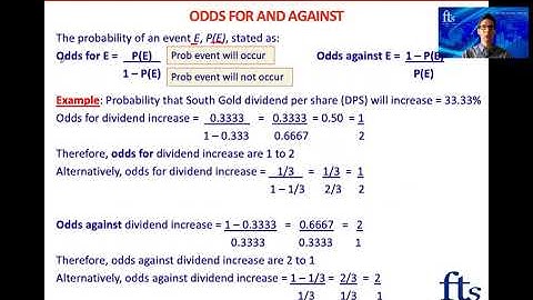 CFA Level 1 - Probability Concepts - Part 1