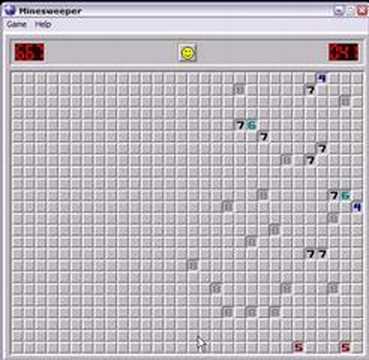 Minesweeper - Clearing 667 mines