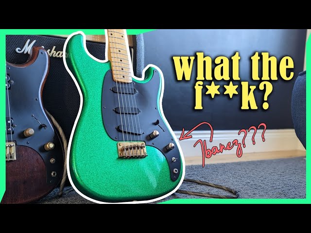 Jarock Vs Ibanez Blazer Japanese Guitar Comparison - YouTube