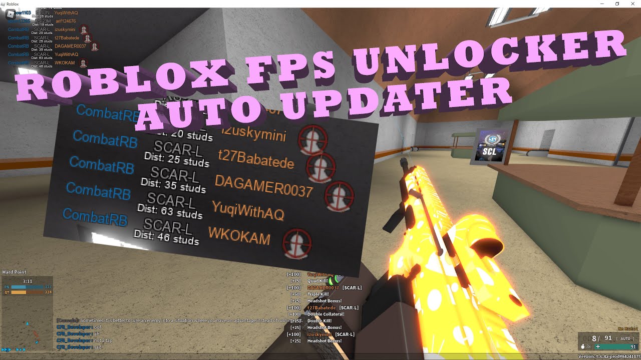 Roblox FPS Unlocker Auto Updater - YouTube