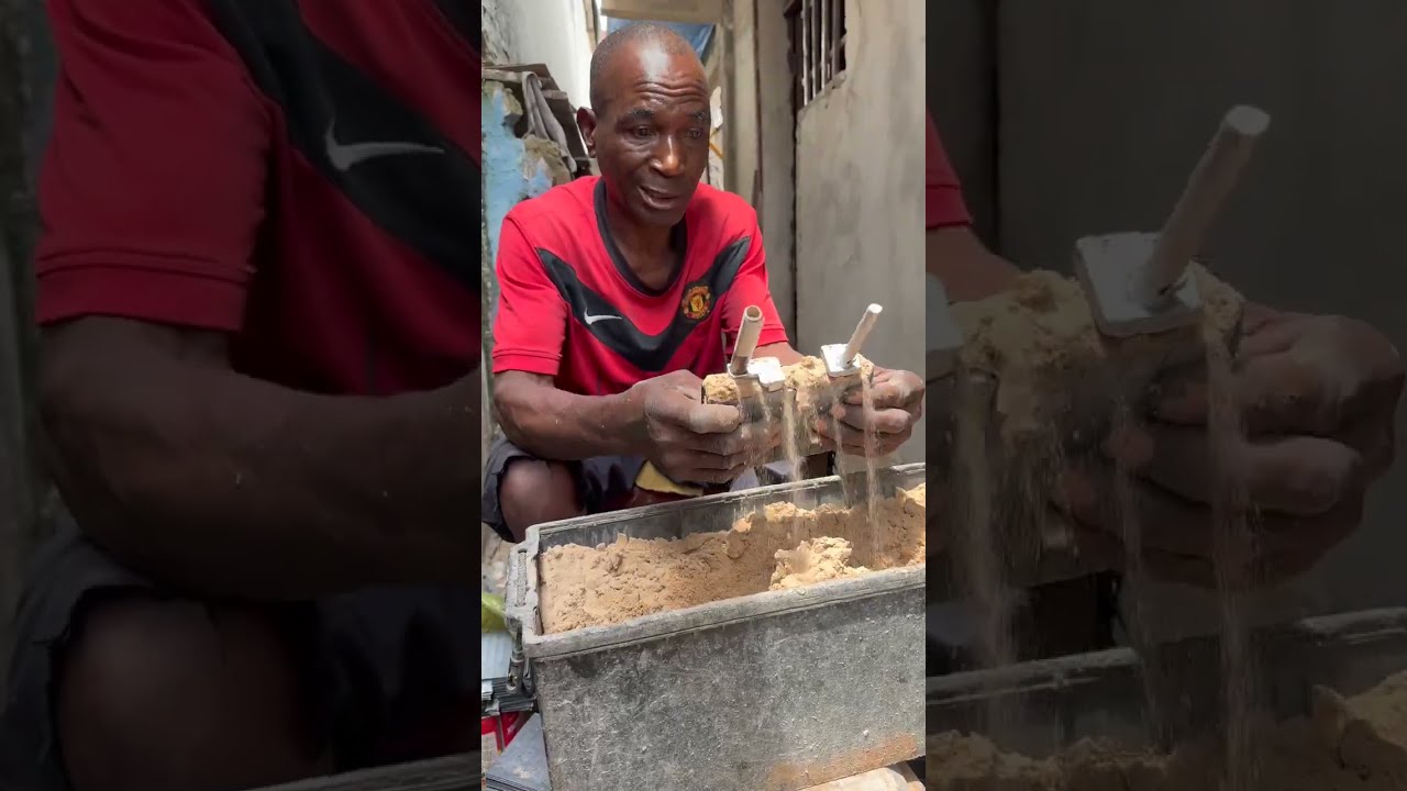 How to build a car battery in Africa😱