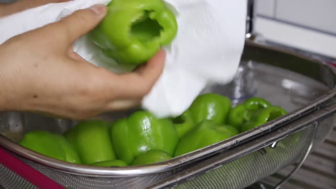 Dondurucuda Dolmalık Biber Saklama I Difrize dolma biber ...