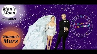 # 1 Marriage Synastry Aspect - Shared by Kourtney Kardashian & Travis - Moon Conjunct Mars Synastry