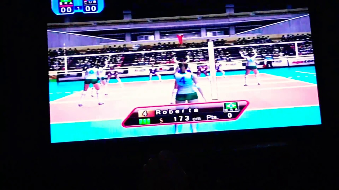 Women's Volleyball Championship PS2 Brazil vs Cuba YouTube
