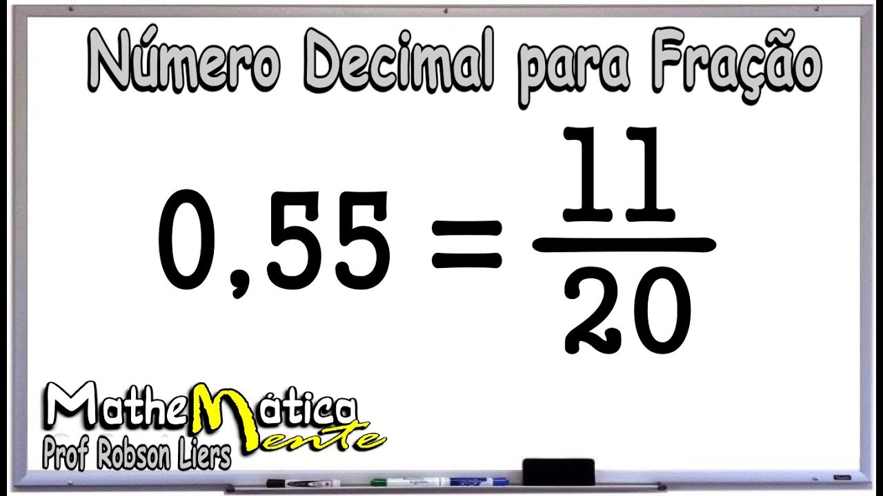 Fração em decimal #math #aprendanotiktok #matematica