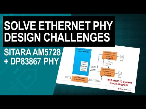 How to solve design challenges on interfacing Ethernet PHY with processors or microcontrollers